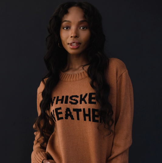 Brown Whiskey Weather Sweater