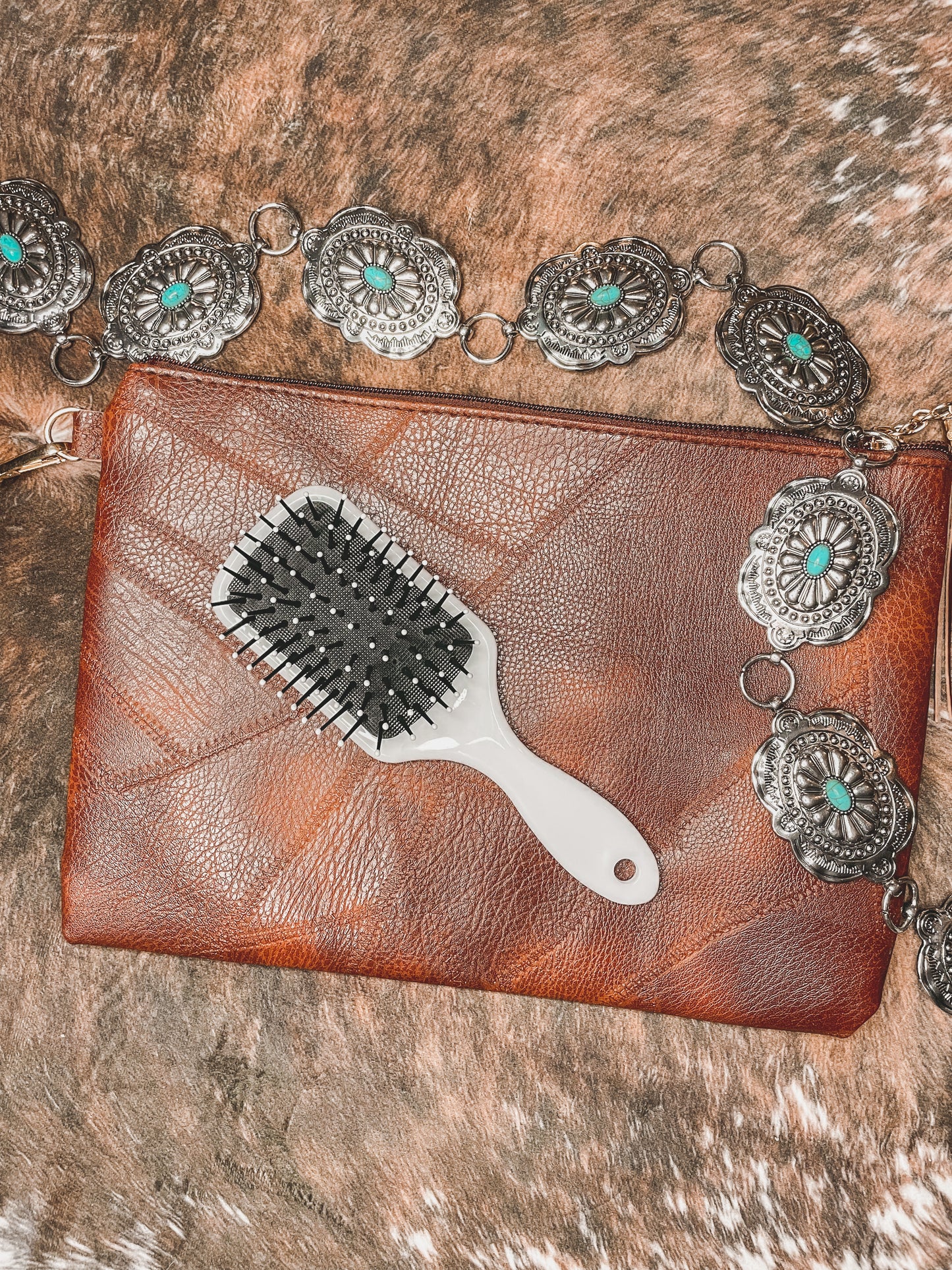 Cowprint Mini Brush