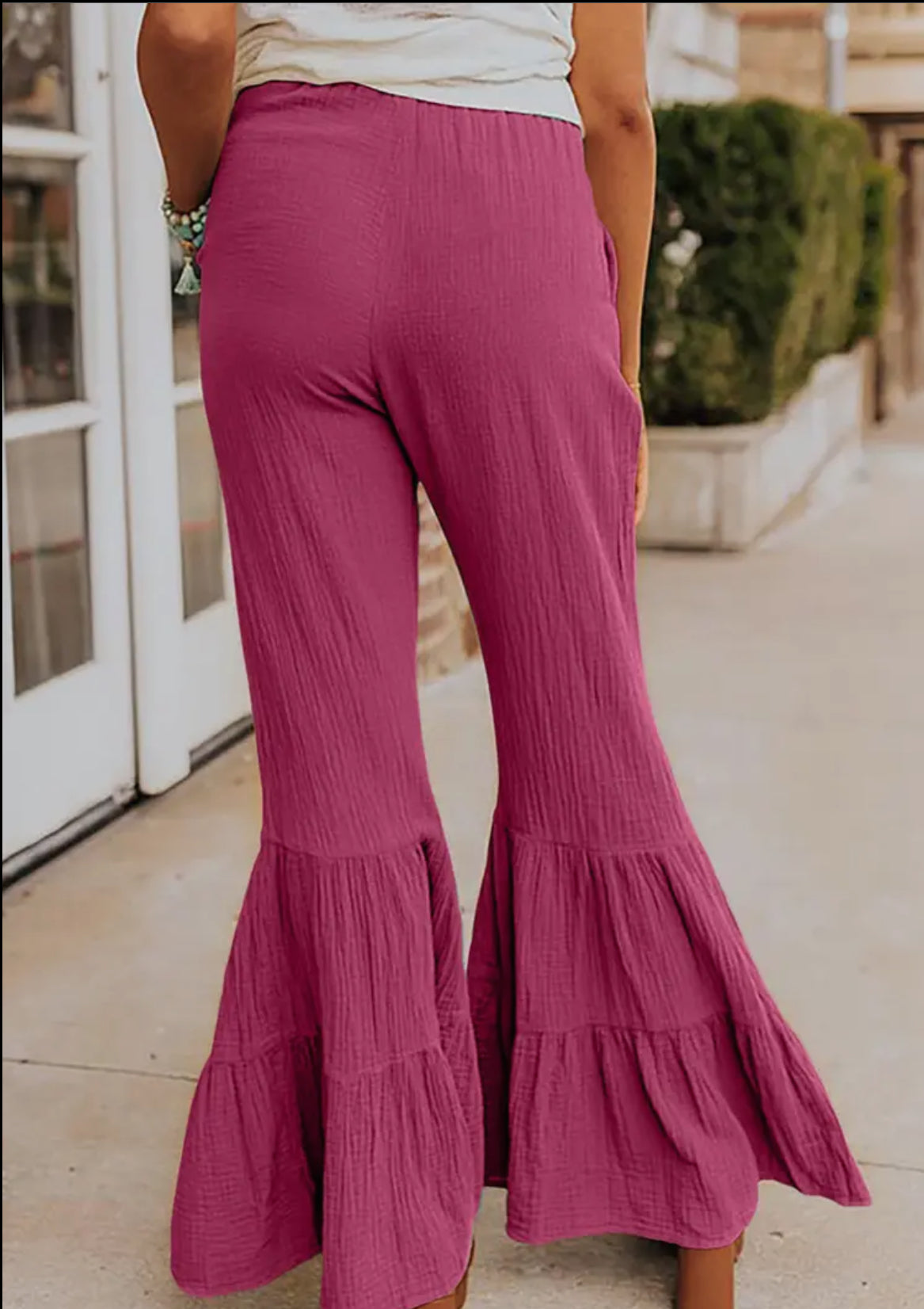 Pink Bell Bottoms