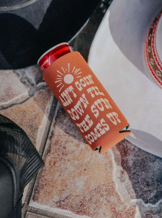 Til the Sun Comes Up Tall Drink Sleeve