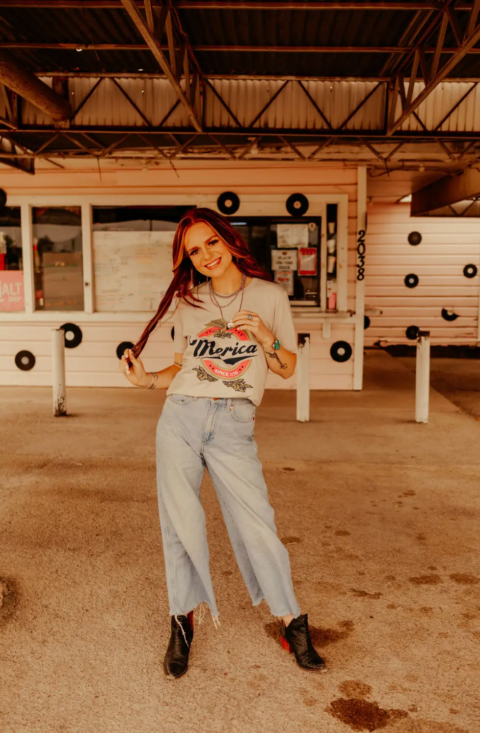 'Merica USA Beer Logo Tee - Unisex