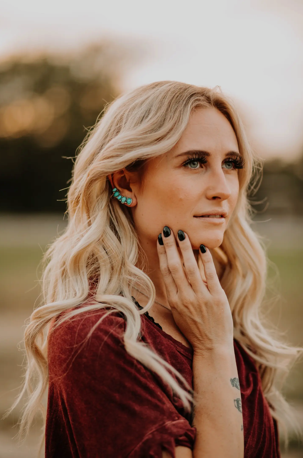 Ear Climber Earring Set