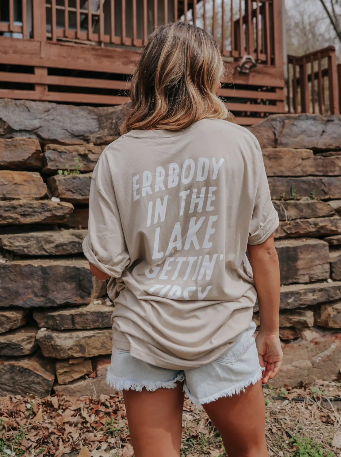 Gettin' Tipsy (Front + Back) Graphic T-Shirt