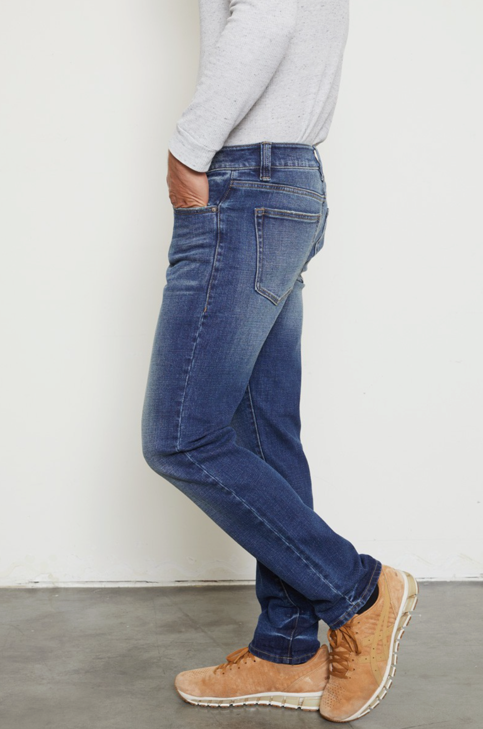 Mens Slim Straight Jeans