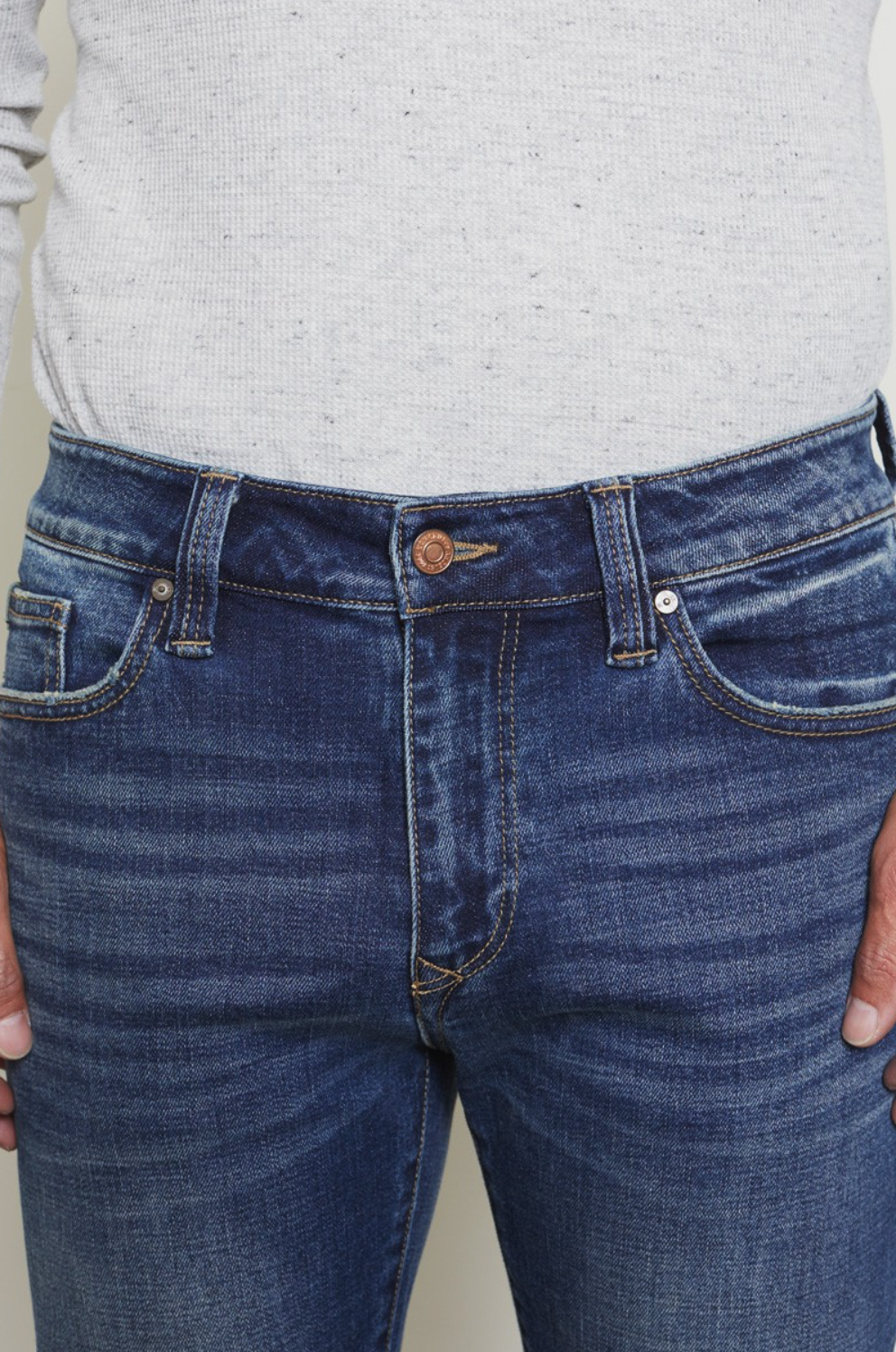 Mens Slim Straight Jeans