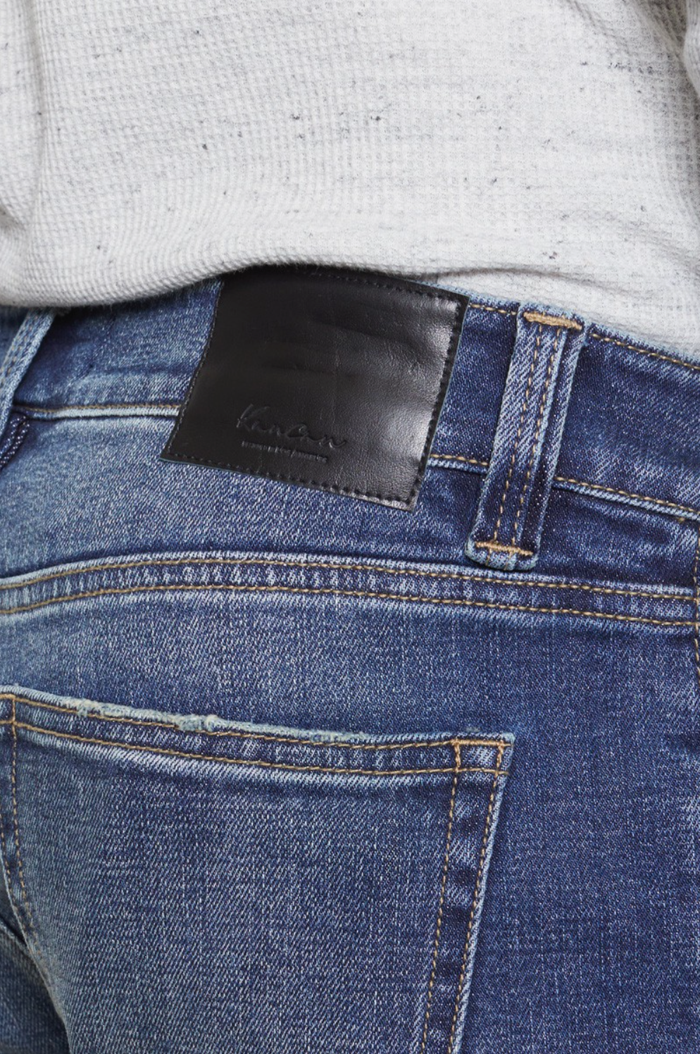 Mens Slim Straight Jeans