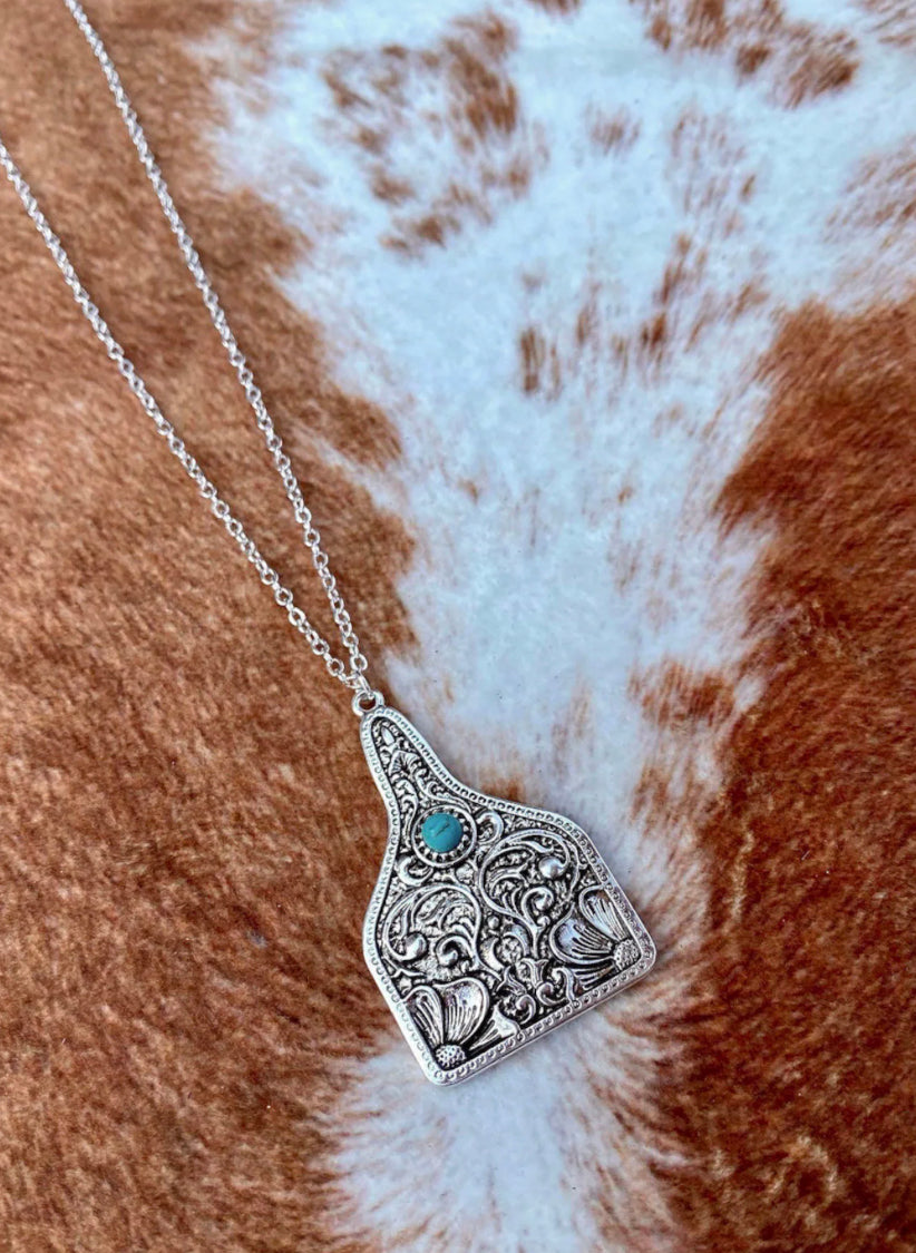 Cattle Tag Necklace | The Twisted Herd