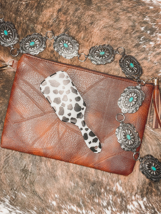 Cowprint Mini Brush