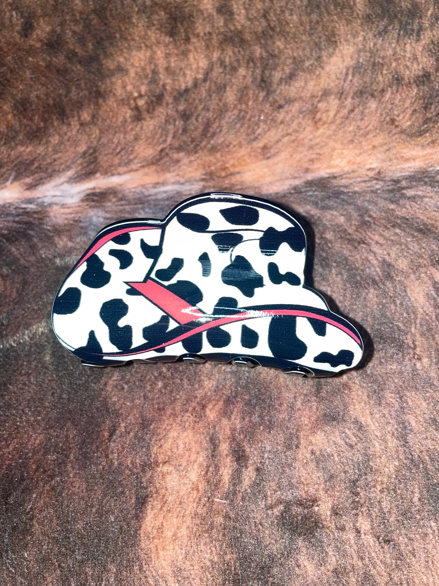 Cowgirl Hat Claw Clip