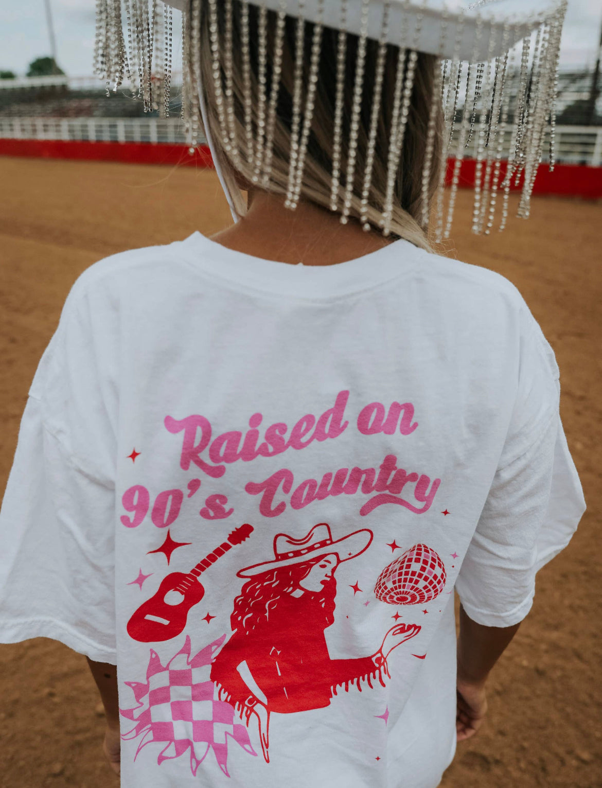 Raised on 90's Country (front + back) Graphic Tee