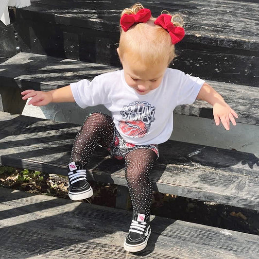 Black Bling Tights baby-kid