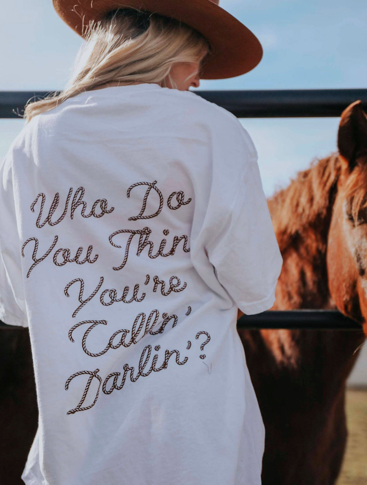 Darlin (FRONT + BACK) Graphic Tee